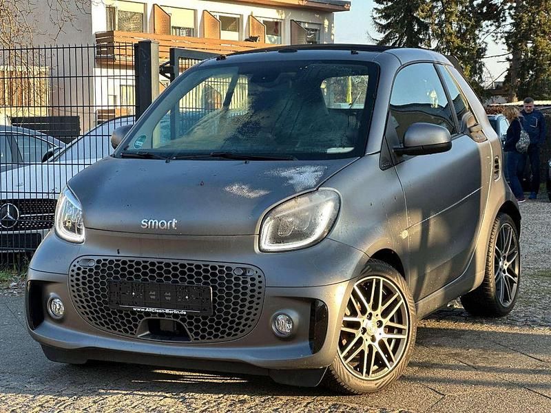 Mountain grey magno Gebraucht 2016 Smart ForTwo Cabrio Brabus Cabrio | 16.500 € (Superpreis) - Bild 1/4
