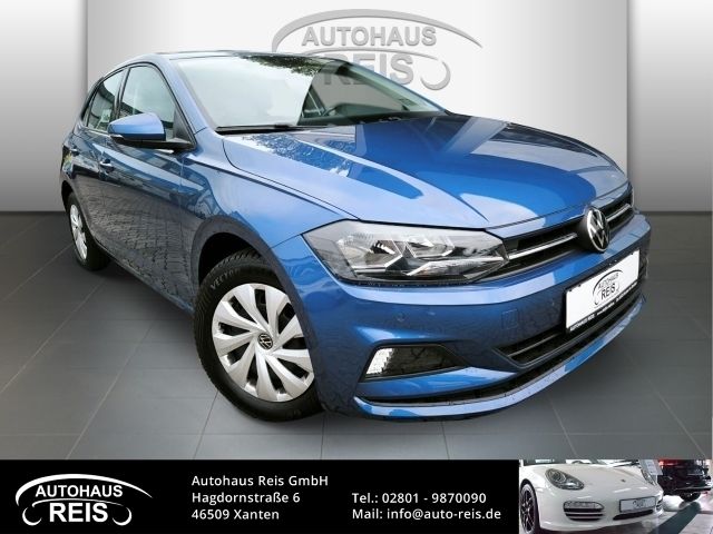 Blau Gebraucht 2021 VW Polo Kleinwagen | 13.800 € (Guter Preis) - Bild 1/4