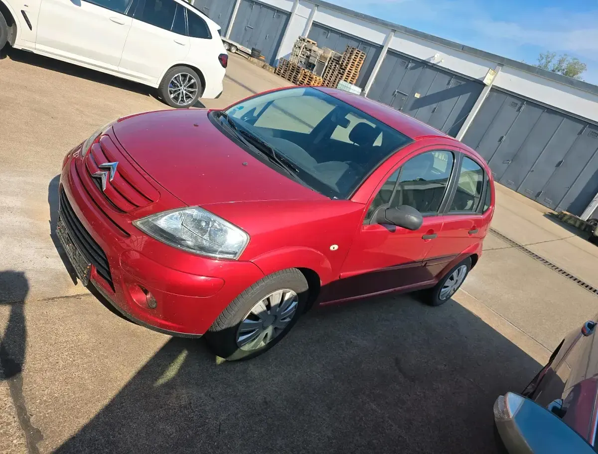 Gebraucht Citroën C3 74 PS (54 kW) 2007 Rot Kleinwagen