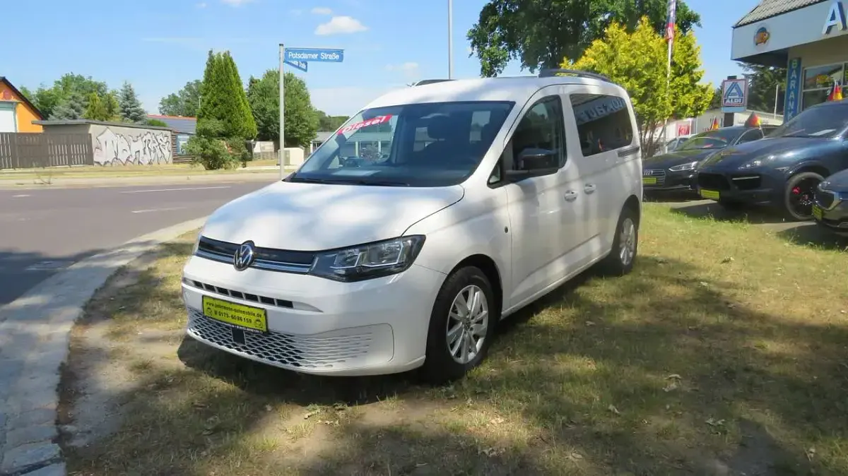 Gebraucht VW Caddy Life 122 PS (89 kW) 2021 Candyweiß Van / Kleinbus