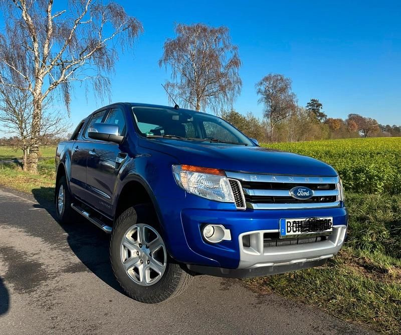 Blau Gebraucht 2015 Ford Ranger Limited Abholung | 20.999 € (Teuer) - Bild 1/4