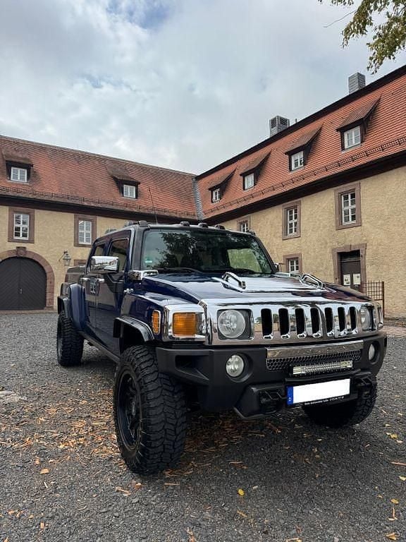 Blau Gebraucht 2009 Hummer H3 SUV | 24.850 € - Bild 1/4