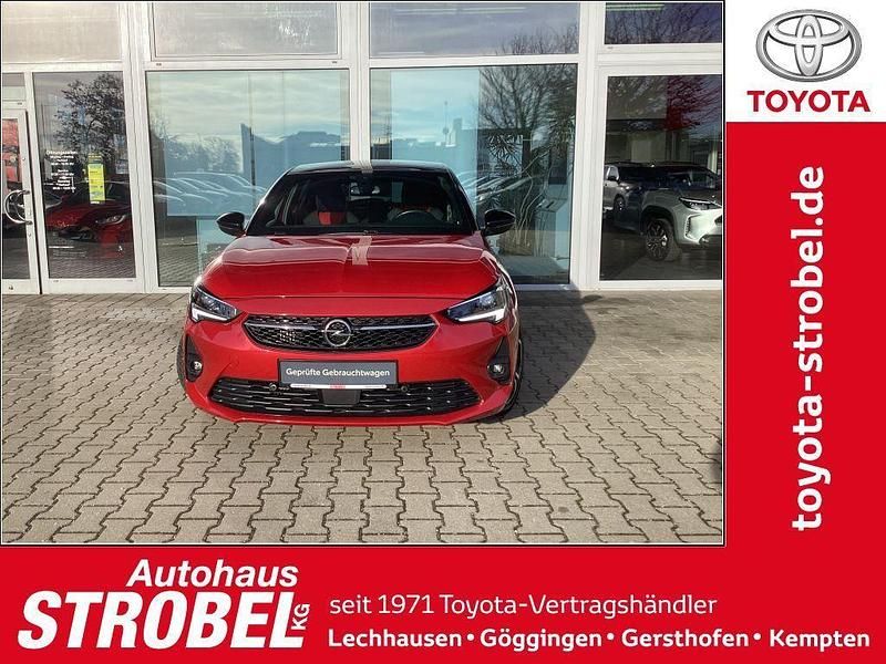 Chili rot metalic Gebraucht 2020 Opel Corsa GS Line Kleinwagen | 15.890 € (Fairer Preis) - Bild 1/4