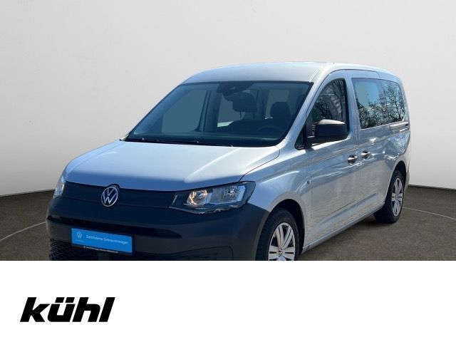 Silber Gebraucht 2021 VW Caddy Maxi Van / Kleinbus | 22.690 € (Teuer) - Bild 1/4