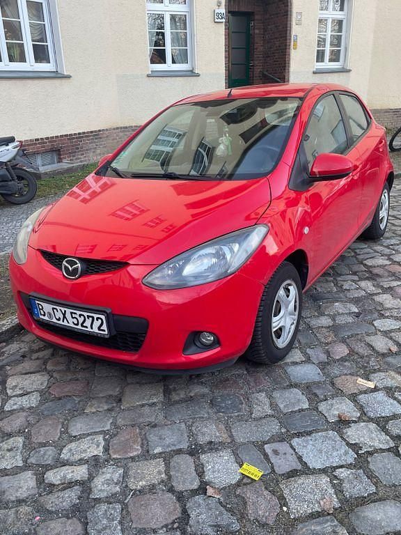 Gebraucht Mazda 2 Independence 75 PS (55 kW) 2008 Rot Kleinwagen