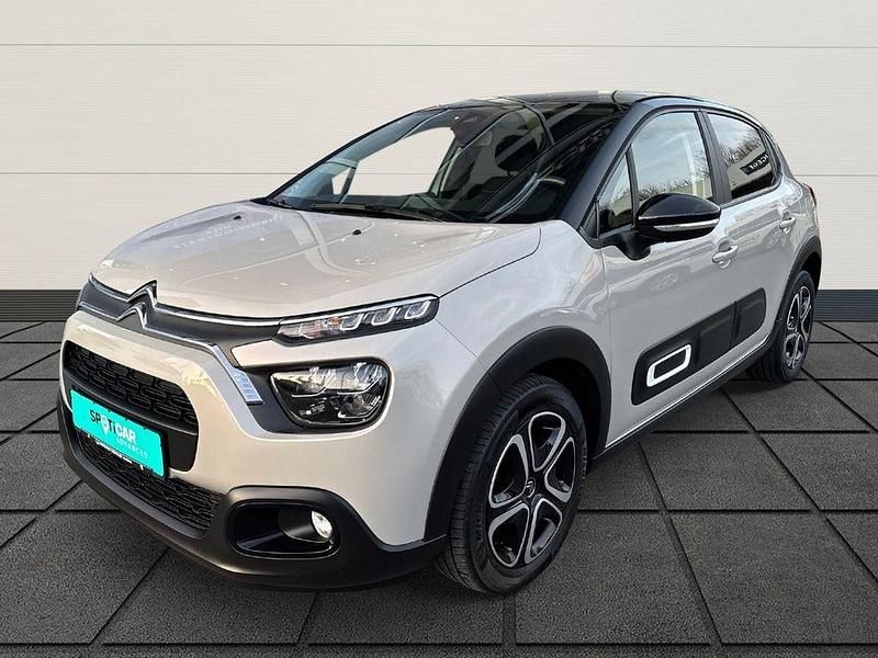 Gebraucht Citroën C3 Feel 102 PS (75 kW) 2021 Sandbeige metallic Kleinwagen