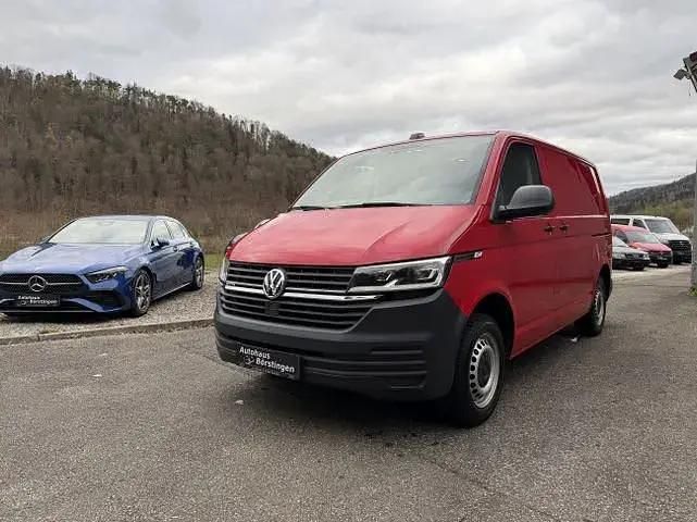 Second-hand VW Transporter 150 CP (110 kW) 2020 Roșu Van