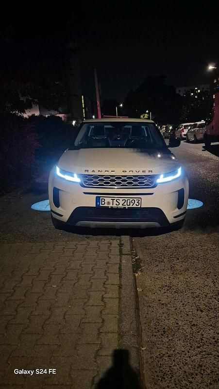 Weiß Gebraucht 2020 Land Rover Range Rover evoque SUV | 24.850 € (Guter Preis) - Bild 1/4