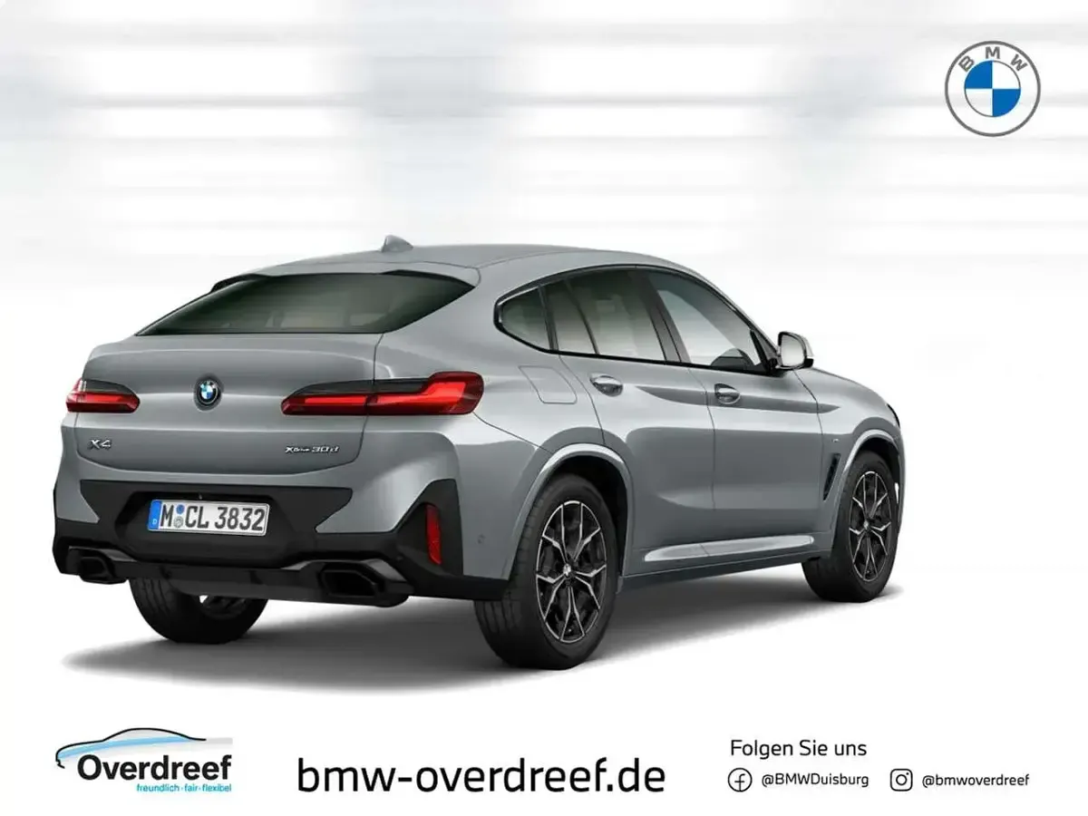 Gebraucht BMW X4 M Sport 286 PS (210 kW) 2023 Brooklyn grau metallic SUV