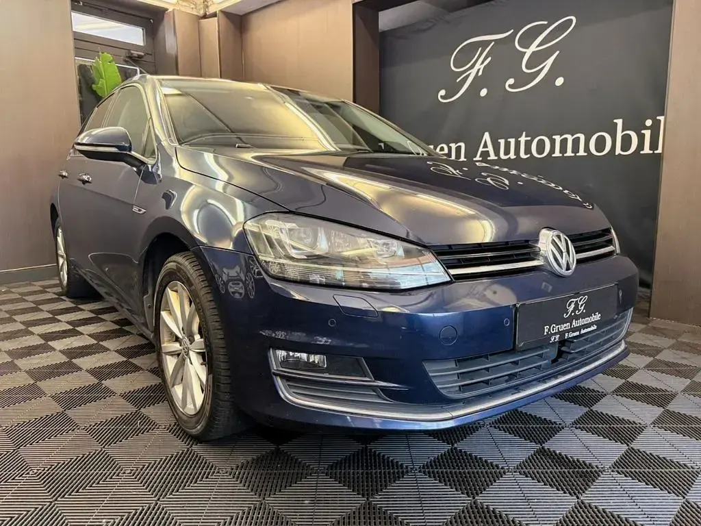 Gebraucht VW Golf VII LOUNGE 110 PS (80 kW) 2015 Blau Limousine