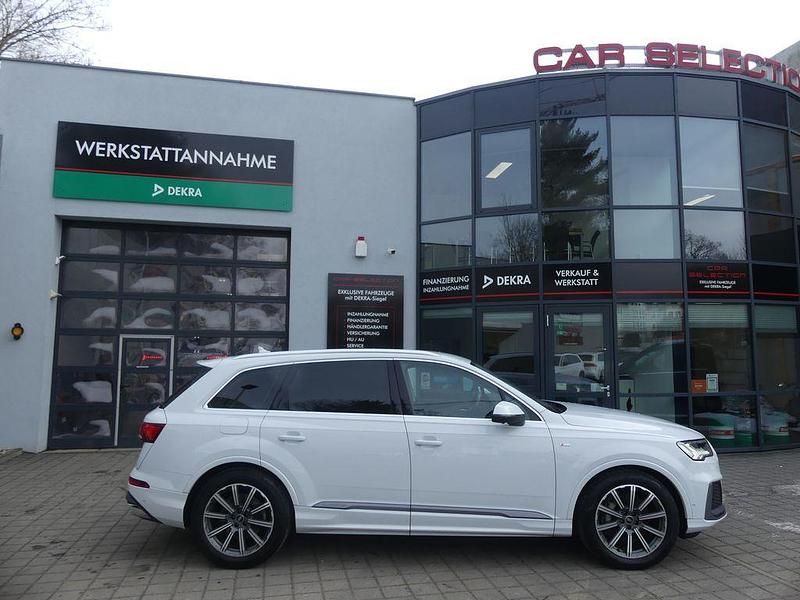 Gebraucht Audi Q7 S-Line 286 PS (210 kW) 2023 Gletscherweiß metallic SUV