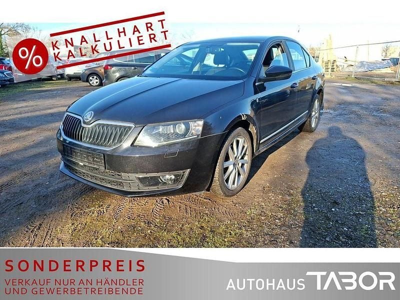 Gebraucht Skoda Octavia Elegance 140 PS (102 kW) 2013 Schwarzmagic perleffekt Limousine