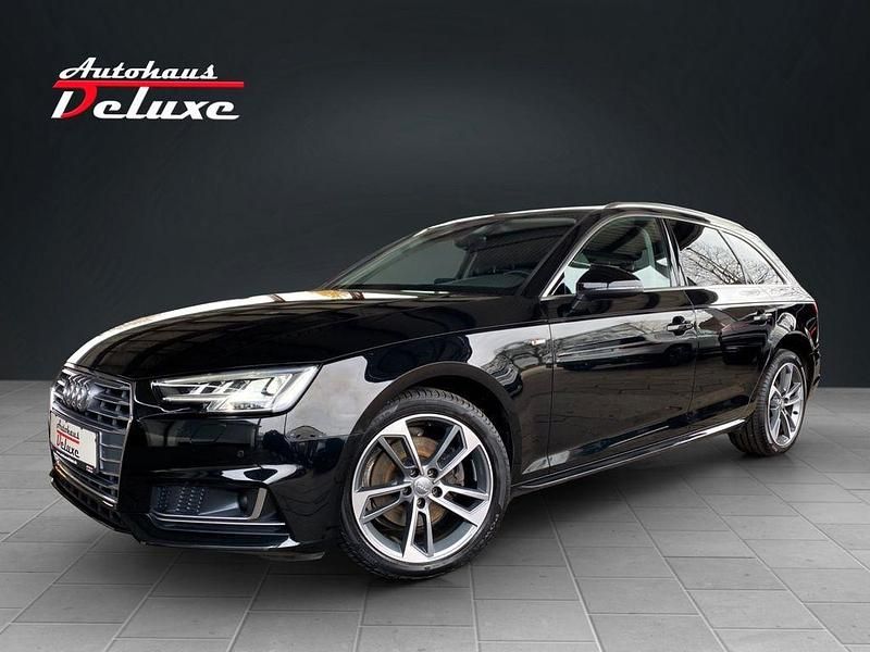 Mythosschwarz Gebraucht 2018 Audi A4 S-Line Kombi | 18.900 € (Fairer Preis) - Bild 1/4