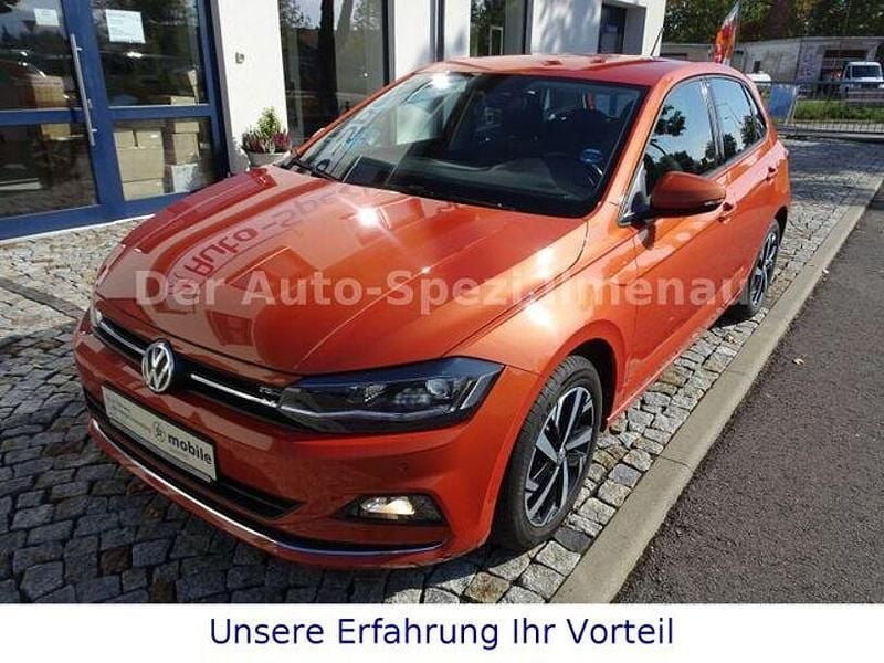 Orange Gebraucht 2019 VW Polo Highline Kleinwagen | 15.985 € (Fairer Preis) - Bild 1/4