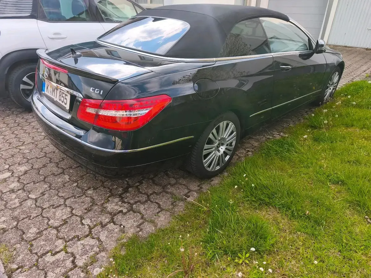 Brugt Mercedes E200 184 HK (135 kW) 2011 Sort Cabriolet