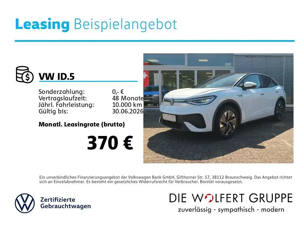 Gebraucht VW ID.5 Pro 127 kW (174 PS) 2023 Blanco nevada SUV