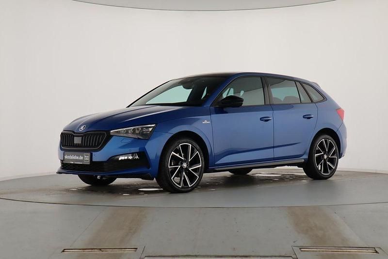 Gebraucht Skoda Scala Monte Carlo 150 PS (110 kW) 2021 Raceblau metallic Kleinwagen