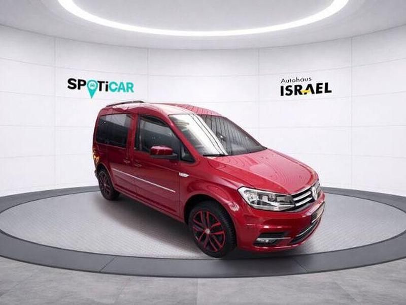 Gebraucht VW Caddy Trendline 125 PS (91 kW) 2015 Rot Van / Kleinbus