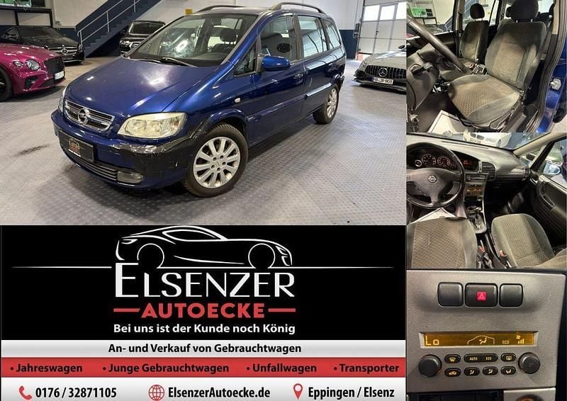 Gebraucht Opel Zafira Edition 125 PS (91 kW) 2005 Blau Van / Kleinbus