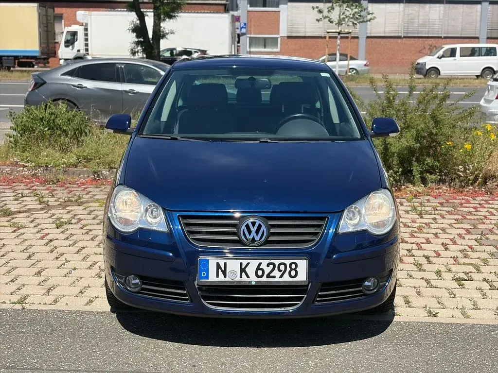 Gebraucht VW Polo United 80 PS (58 kW) 2009 Blau Kleinwagen