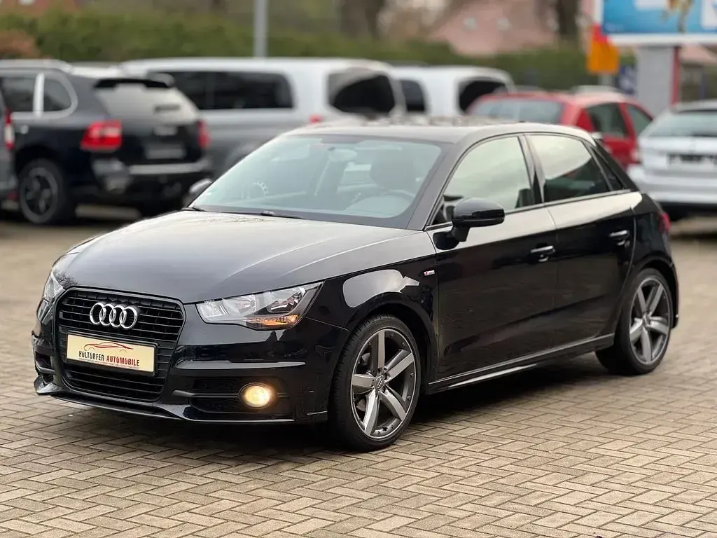 Gebraucht Audi A1 Sportback S-Line 86 PS (63 kW) 2013 Phantomschwarz Kleinwagen