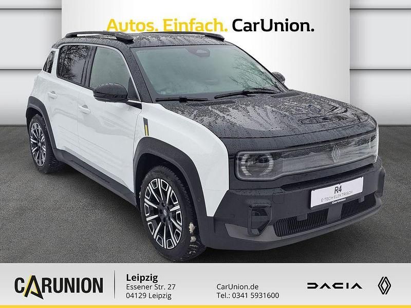 Neu Renault 4 E-Tech Iconic 77 kW (106 PS) 2026 369 + black pearlschwarz metallic SUV