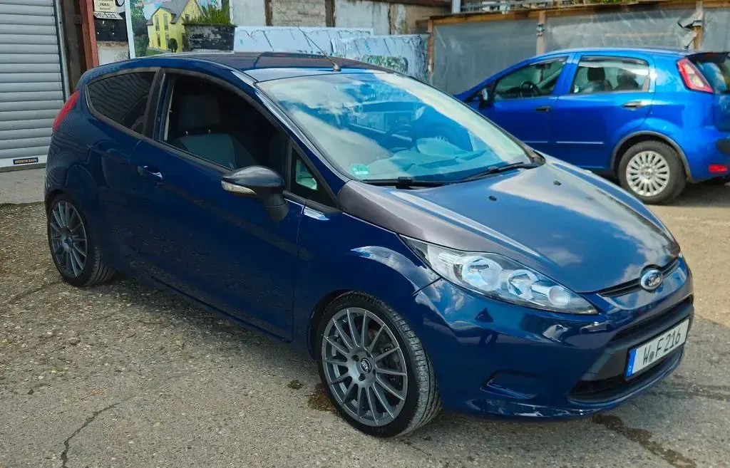 Gebraucht Ford Fiesta Trend 60 PS (44 kW) 2009 Blau Kleinwagen