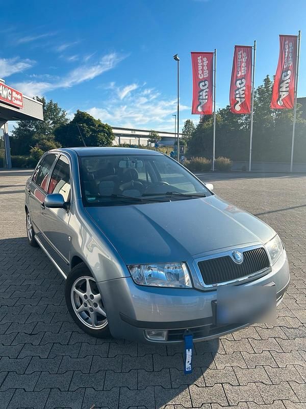 Gebraucht Skoda Fabia 75 PS (55 kW) 2003 Blau Kleinwagen