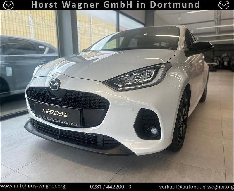 Weiß Neu 2025 Mazda 2 Homura-Line Limousine | 25.990 € (Fairer Preis) - Bild 1/3
