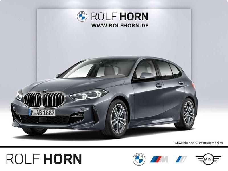 Storm bay metallic Gebraucht 2021 BMW 120 M Sport Kleinwagen | 26.620 € (Etwas zu teuer) - Bild 1/4