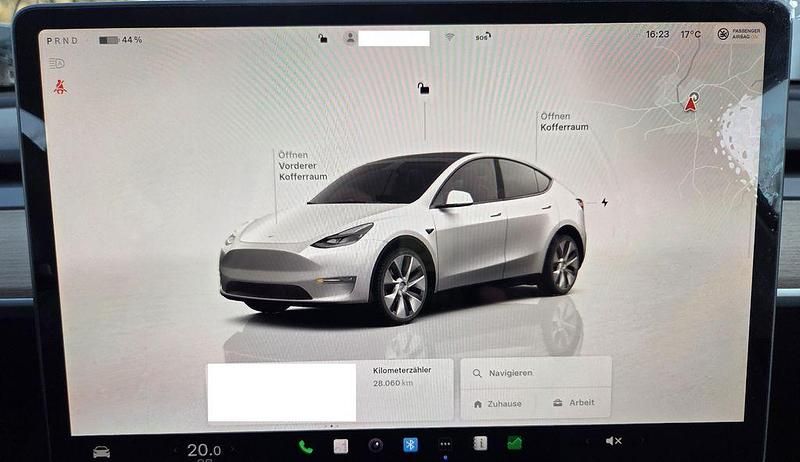 Gebraucht Tesla Model Y 377 kW (513 PS) 2022 Weiß SUV