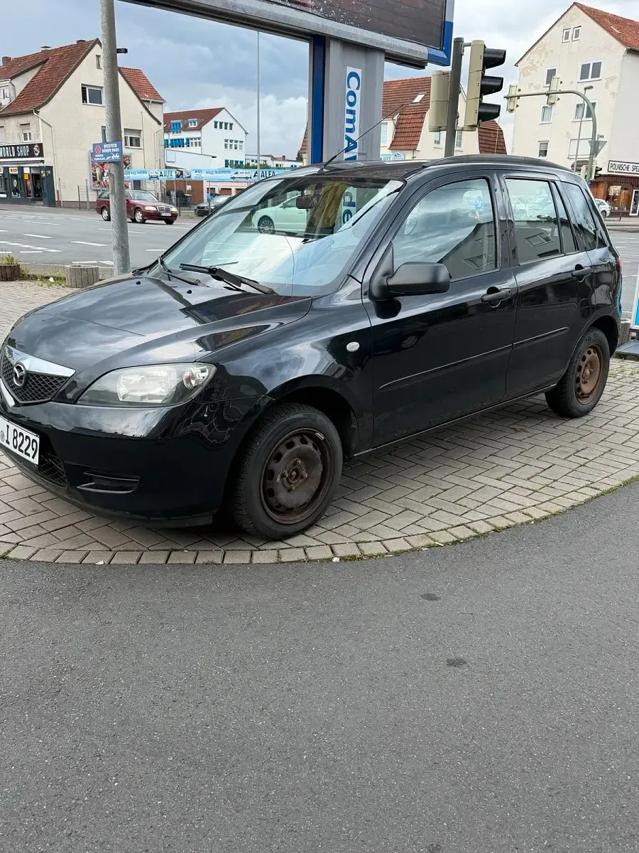 Gebraucht Mazda 2 2003 Schwarz Kleinwagen