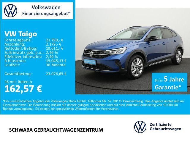 Reef blue metallic Gebraucht 2025 VW Taigo Goal SUV | 21.790 € (Fairer Preis) - Bild 1/4