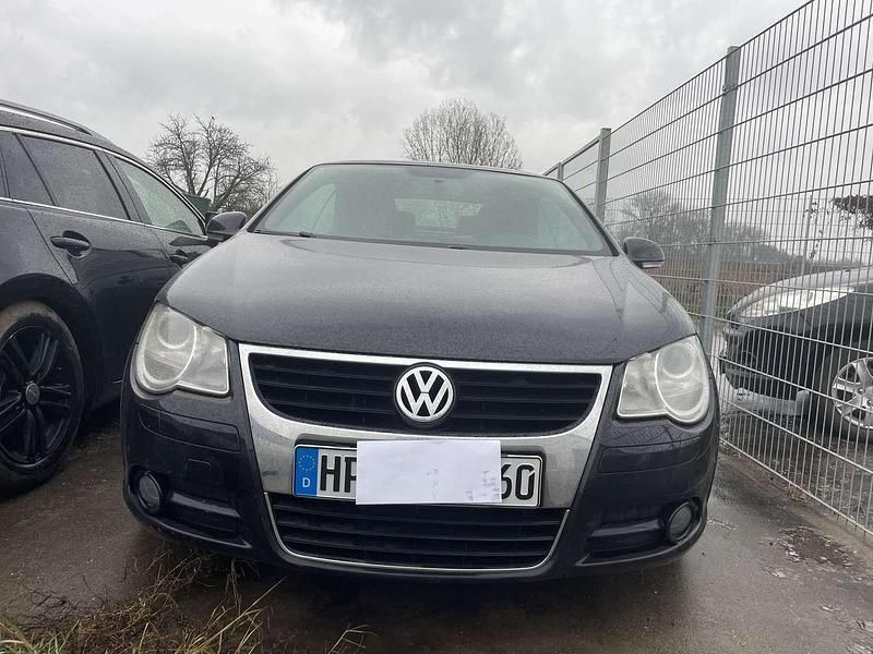 Schwarz Gebraucht 2006 VW Eos Cabrio | 1.600 € (Superpreis) - Bild 1/4