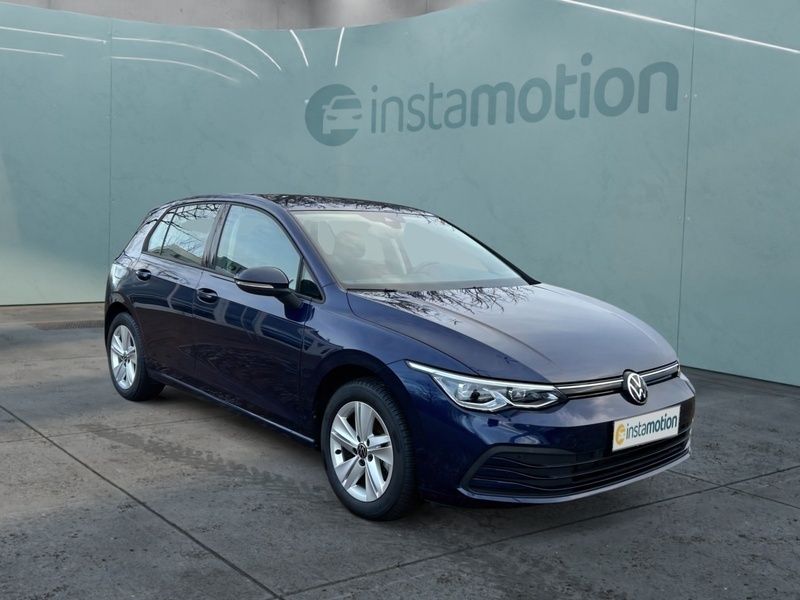 Blau Gebraucht 2022 VW Golf VIII Limousine | 25.450 € (Fairer Preis) - Bild 1/4