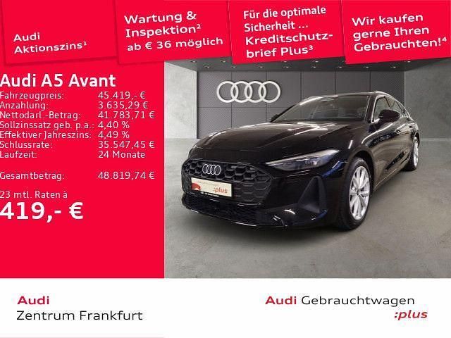 Schwarz Gebraucht 2025 Audi A5 Sport Coupé | 45.419 € (Superpreis) - Bild 1/3