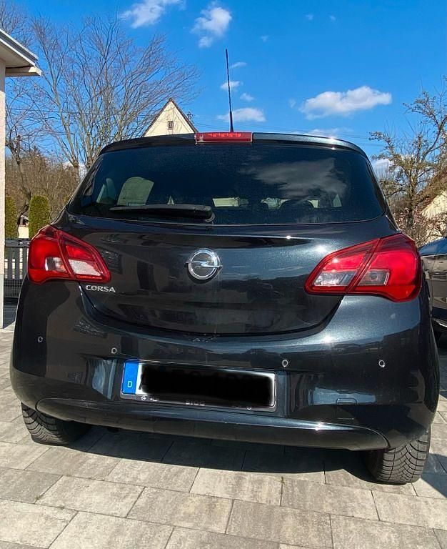 Gebraucht Opel Corsa Edition 90 PS (66 kW) 2015 Schwarz Kleinwagen