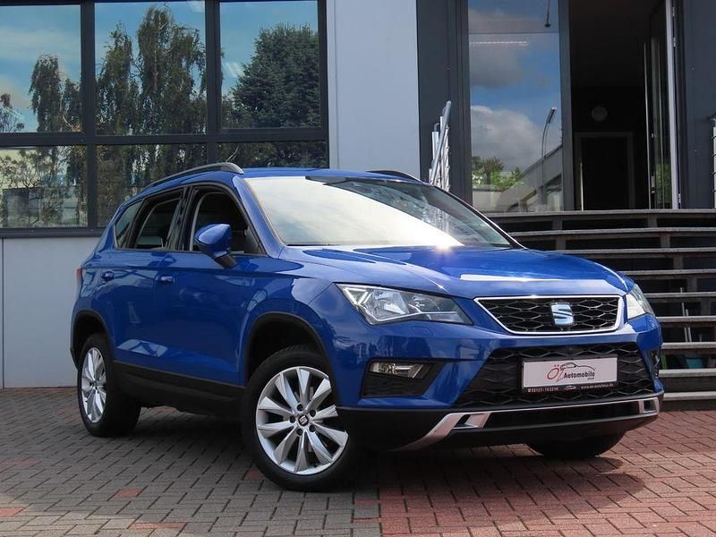 Blau Gebraucht 2019 Seat Ateca SUV | 18.900 € (Fairer Preis) - Bild 1/4