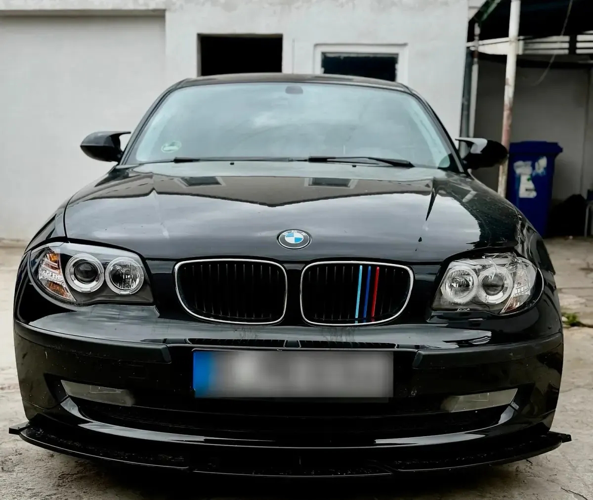 Gebraucht BMW 116 2008 Schwarz Kleinwagen