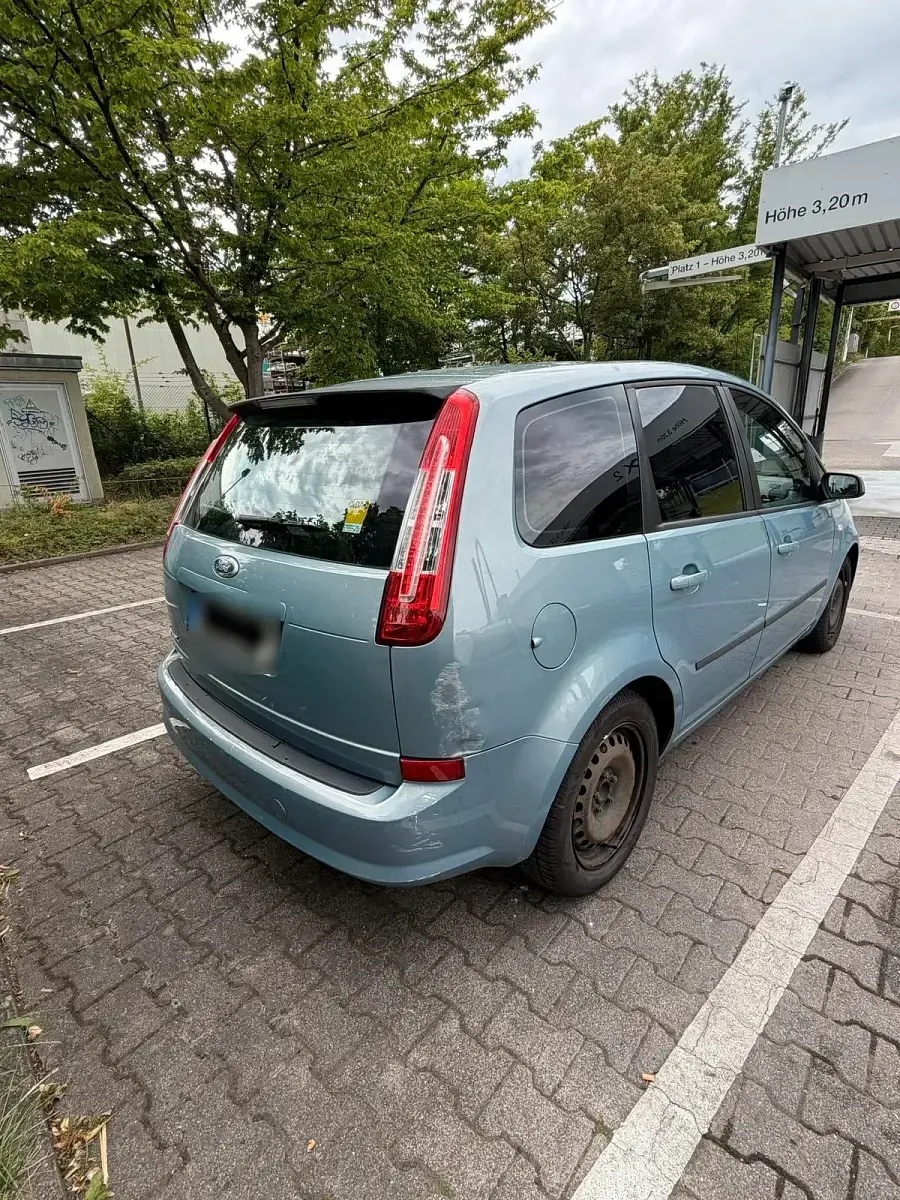 Gebraucht Ford C-MAX 125 PS (91 kW) 2009 Blau Van / Kleinbus