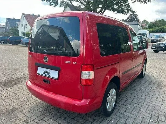 Gebraucht VW Caddy Life 102 PS (75 kW) 2009 Rot Van / Kleinbus