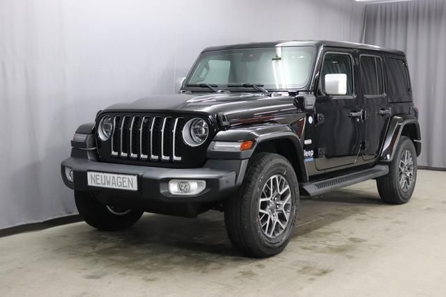 Black uni px8 5ca Gebraucht 2022 Jeep Wrangler Unlimited Overland SUV | 63.430 € (Teuer) - Bild 1/1
