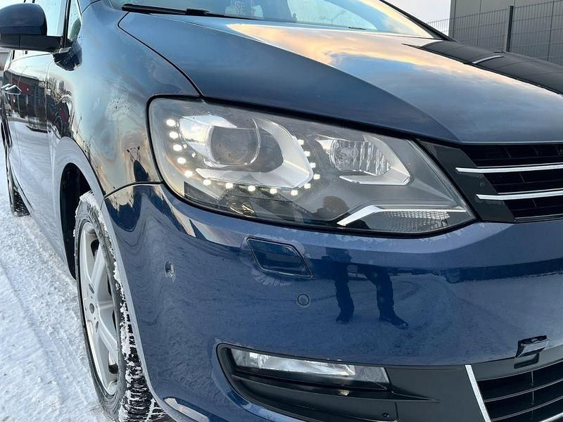 Gebraucht VW Sharan Cup 177 PS (130 kW) 2014 Blau Van / Kleinbus