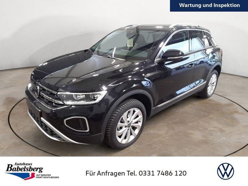 Schwarz Gebraucht 2024 VW T-Roc Style SUV | 30.490 € (Fairer Preis) - Bild 1/2