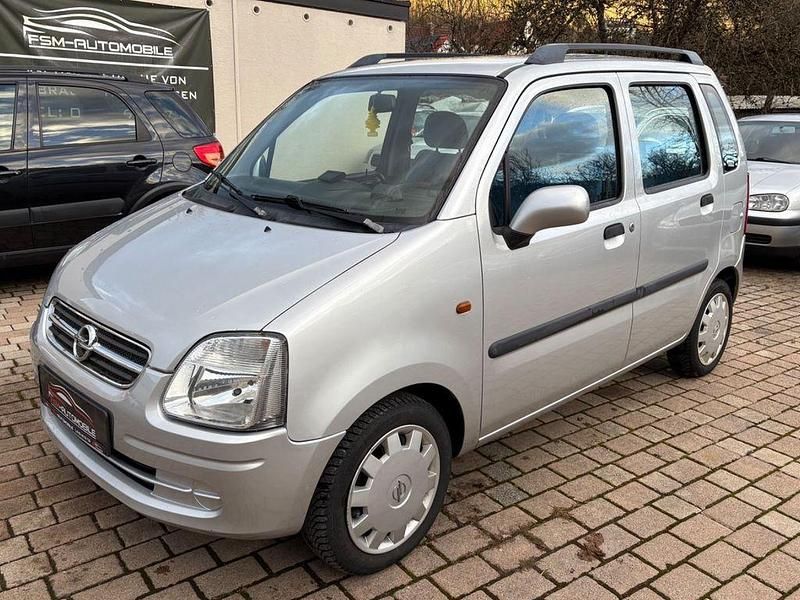 Gebraucht Opel Agila Comfort 75 PS (55 kW) 2003 Silber Van / Kleinbus