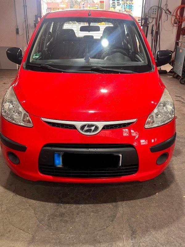 Gebraucht Hyundai i10 67 PS (49 kW) 2008 Rot Kleinwagen
