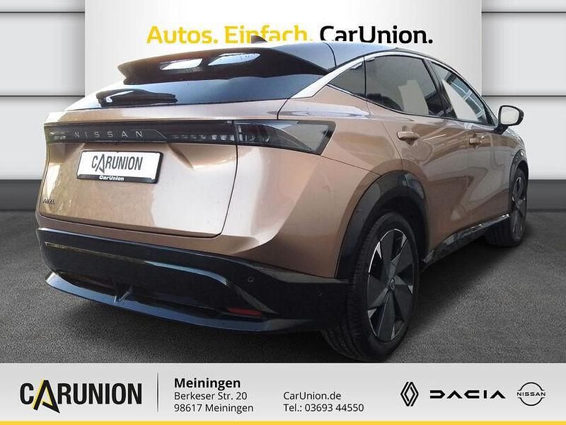 Gebraucht Nissan Ariya Evolve 177 kW (242 PS) 2023 Akatsuki copper/pearl black SUV