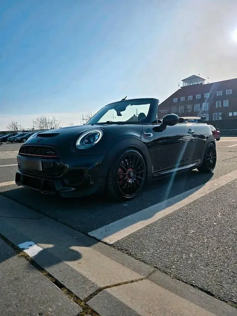 Brugt Mini John Cooper Works Cabriolet 300 HK (220 kW) 2017 Sort Cabriolet