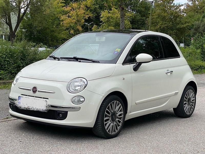 Weiß Gebraucht 2015 Fiat 500 Lounge Kleinwagen | 6.999 € (Fairer Preis) - Bild 1/4