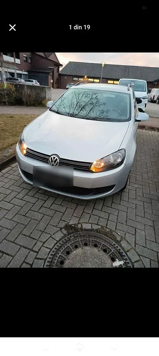 Gebraucht VW Golf VI Style 105 PS (77 kW) 2011 Grau Kleinwagen